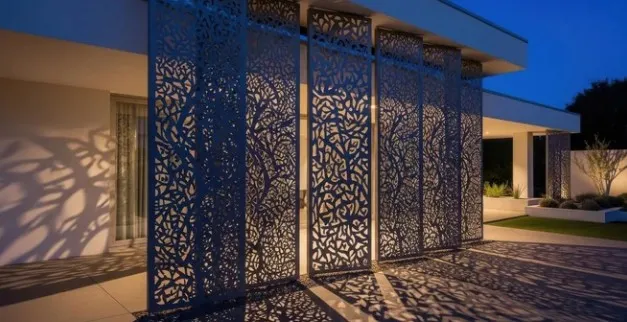 Decorative screen wall